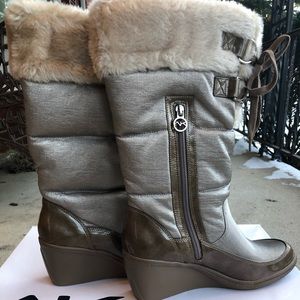 Brand new Anne Klein heeled boots!!